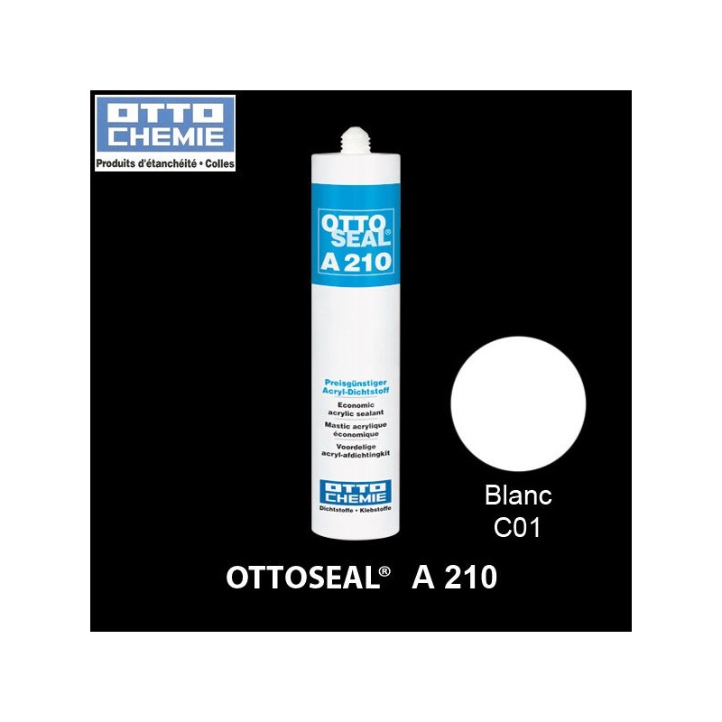 OTTOSEAL A210 mastic acrylique économique C01 blanc