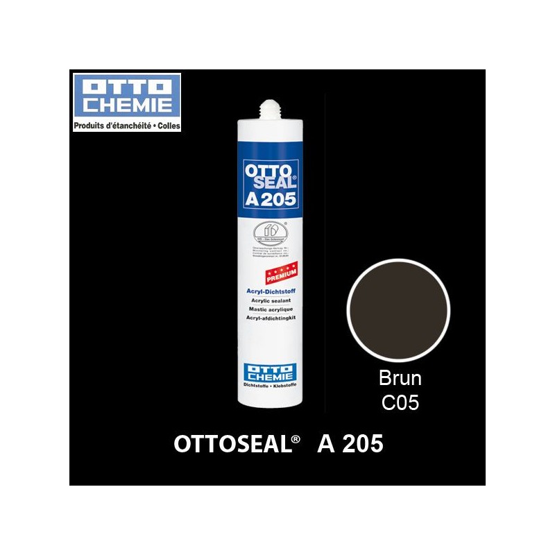 OTTOSEAL A205 C05  mastic acrylique premium brun