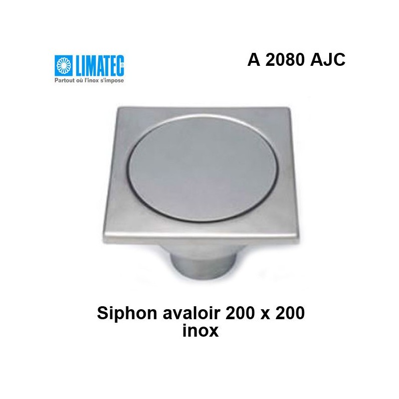 A 2080 AJC Siphon avaloir inox 200 x 200