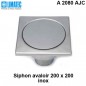 A 2080 AJC Siphon avaloir inox 200 x 200