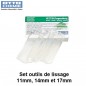 Set outils de lissage Fugenboy grand 11mm, 14mm et 17 mm