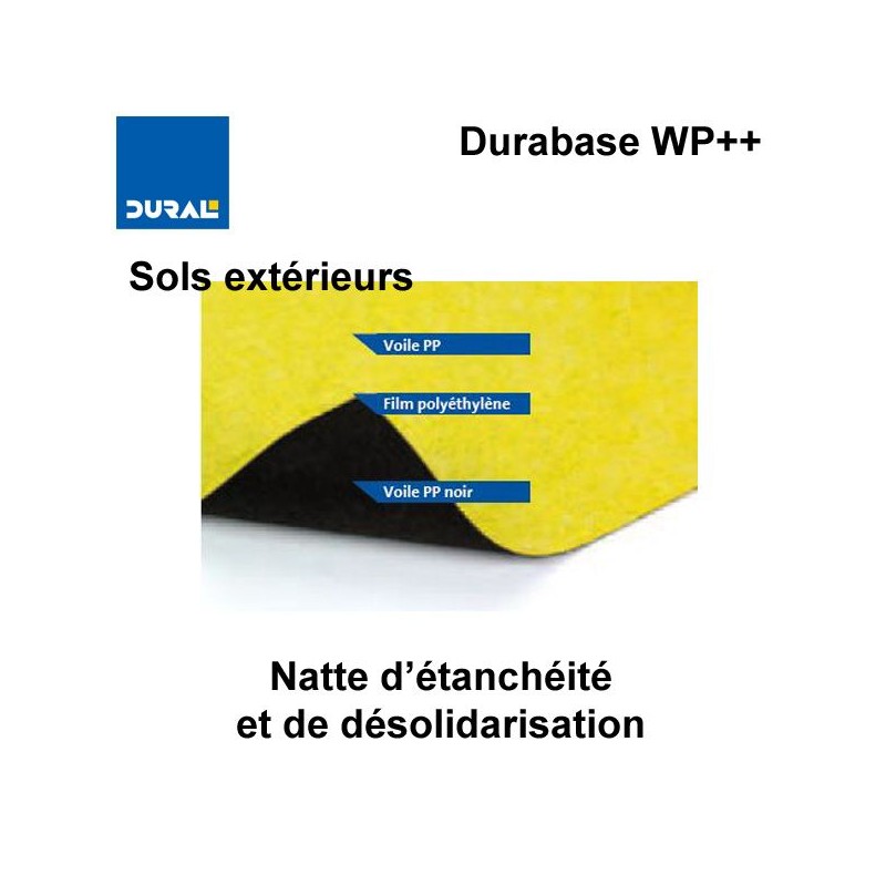 Durabase WP++ natte d'étanchéité Durabase WP++ natte d'étanchéité