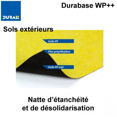 Durabase WP++ natte d'étanchéité