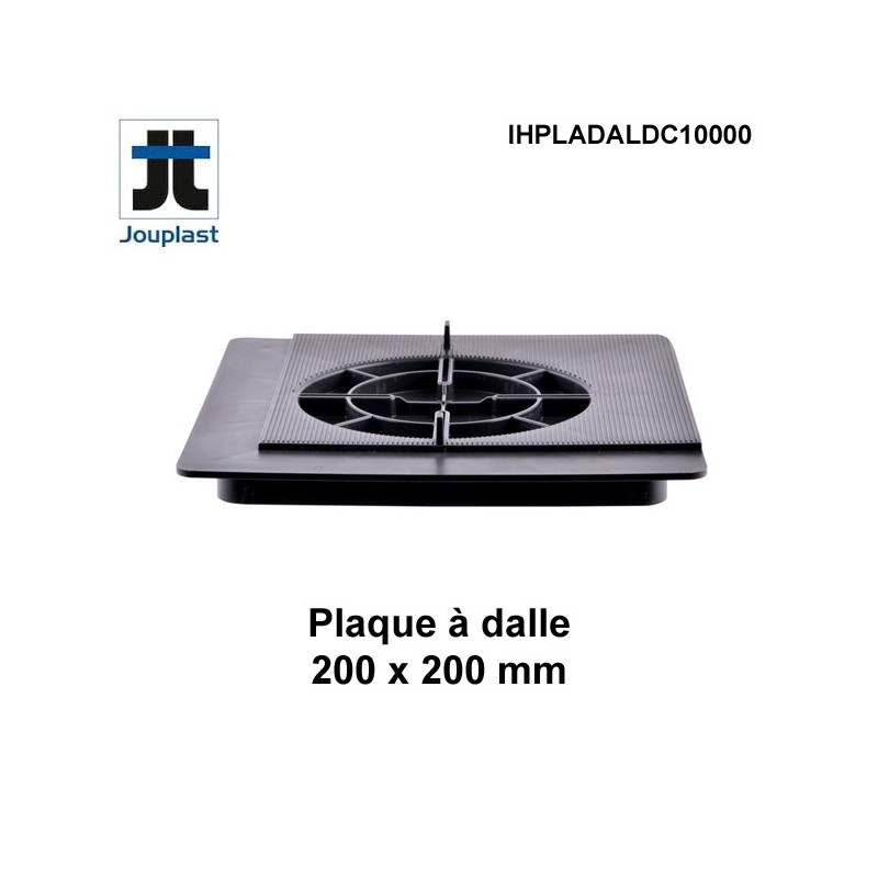 Plaque à dalle  200 x 200 mm