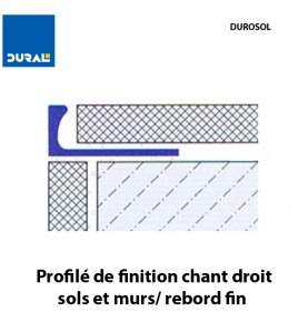 DUROSOL aluminium naturel 20 mm