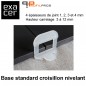 Base standard croisillon nivelant largeur 3 mm 