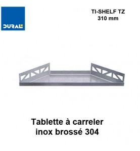 Tablette à carreler trapézoïdale TI-SHELF TZ  310 x 125 mm