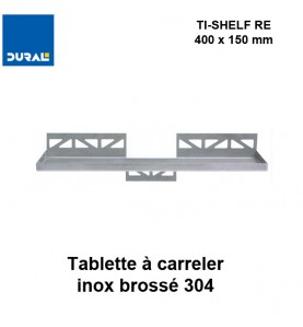 Tablette à carreler rectangulaire TI-SHELF RE    400x150 mm