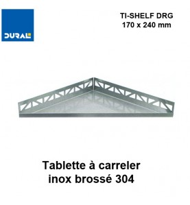 Tablette à carreler isocèle TI-SHELF DRG 170x240 mm