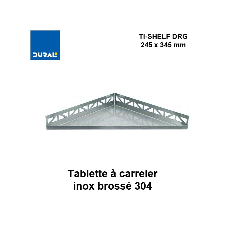 Tablette à carreler isocèle TI-SHELF DRG 245x345mm