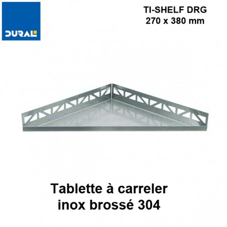 Tablette à carreler isocèle TI-SHELF DRG 270x380mm