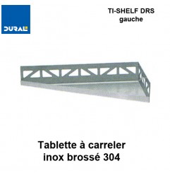 Tablette à carreler triangulaire TI-SHELF DRS gauche 300x170 mm