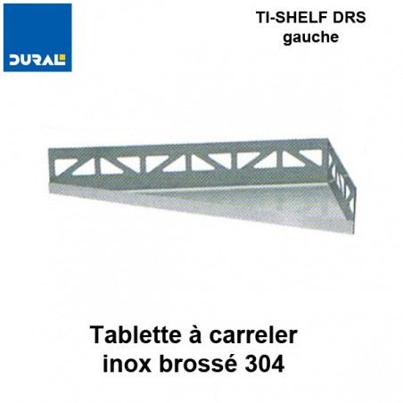 Tablette à carreler triangulaire TI-SHELF DRS gauche 300x170 mm