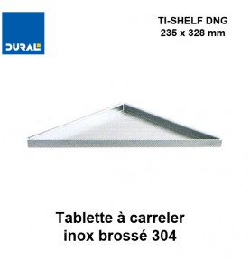 Tablette à carreler isocèle TI-SHELF DNG à rapporter 235x328mm