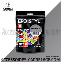 EPOxySTYL Mortier époxy composant B - Gris Métal