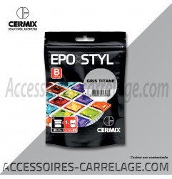 EPOxySTYL Mortier époxy composant B - Gris Titane