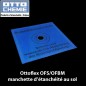 Ottoflex OFS/OFBM manchette d'étanchéité au sol  dim. 42.5 x 42.5 cm