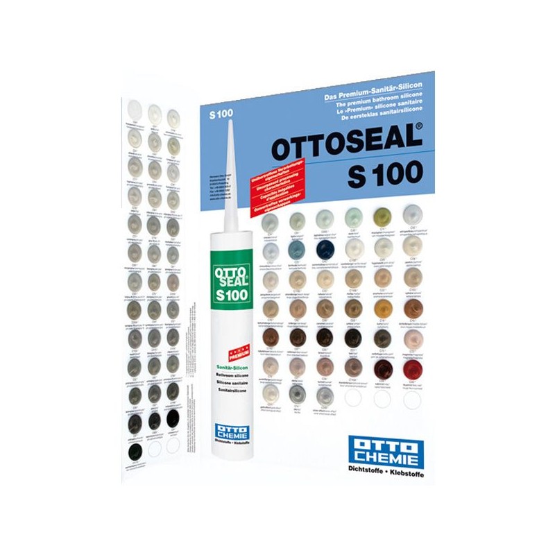 OTTOSEAL  S100 C67 mastic silicone premium anthracite